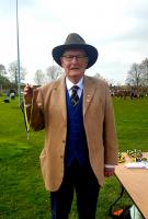 President John Reid with Junior Rugby medal